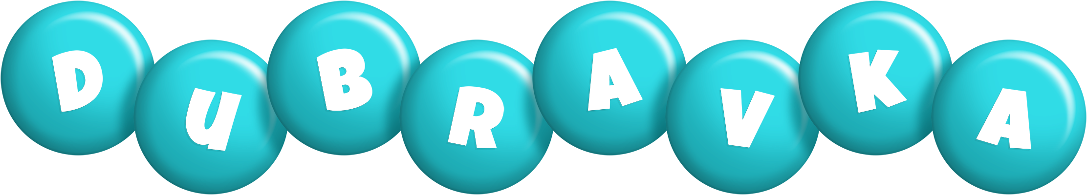 Dubravka candy-azur logo