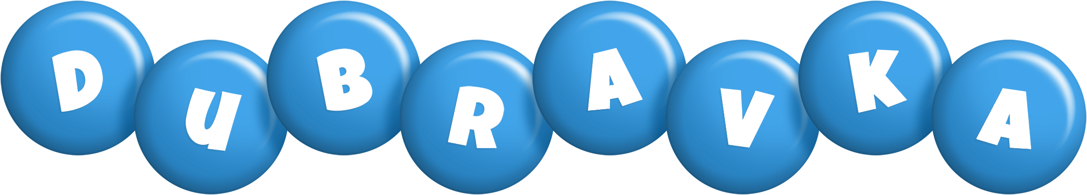Dubravka candy-blue logo
