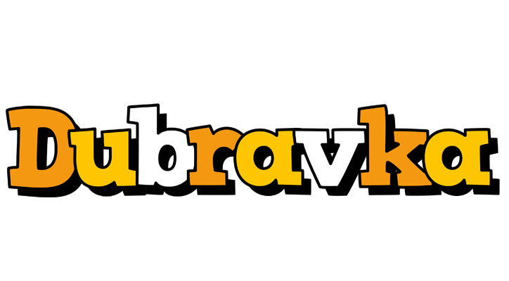Dubravka cartoon logo