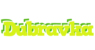 Dubravka citrus logo