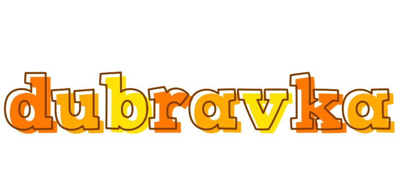 Dubravka desert logo