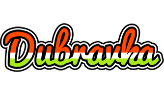 Dubravka exotic logo