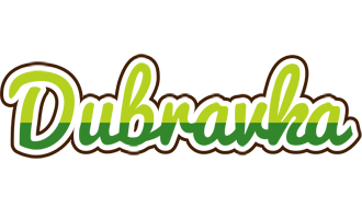 Dubravka golfing logo