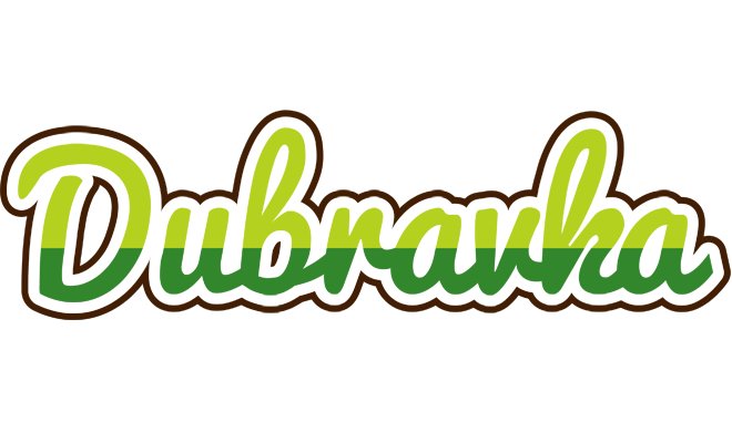 Dubravka golfing logo