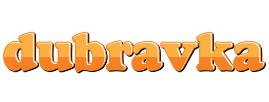 Dubravka orange logo