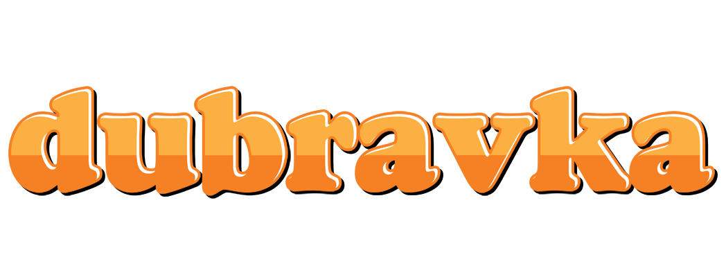 Dubravka orange logo