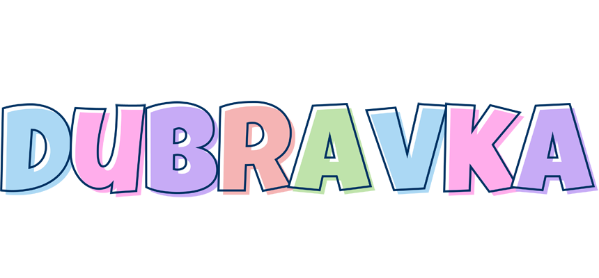 Dubravka pastel logo