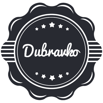 Dubravko badge logo