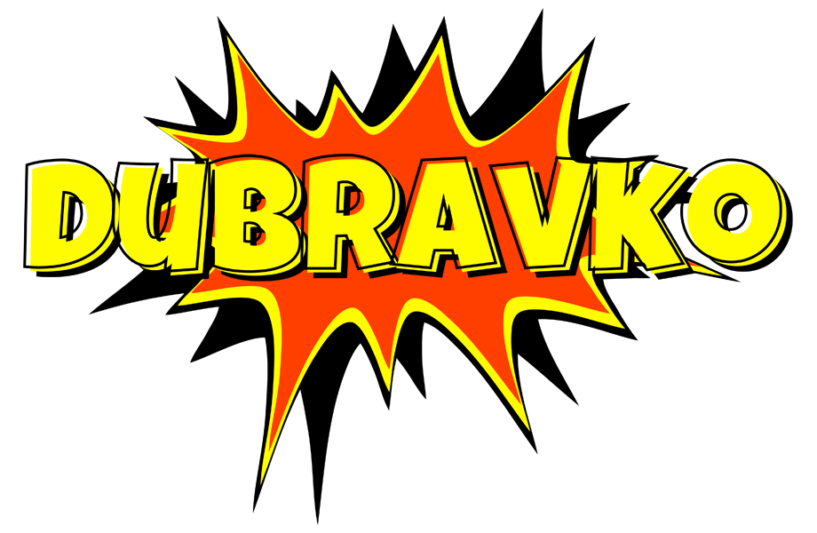 Dubravko bazinga logo