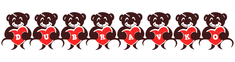 Dubravko bear logo