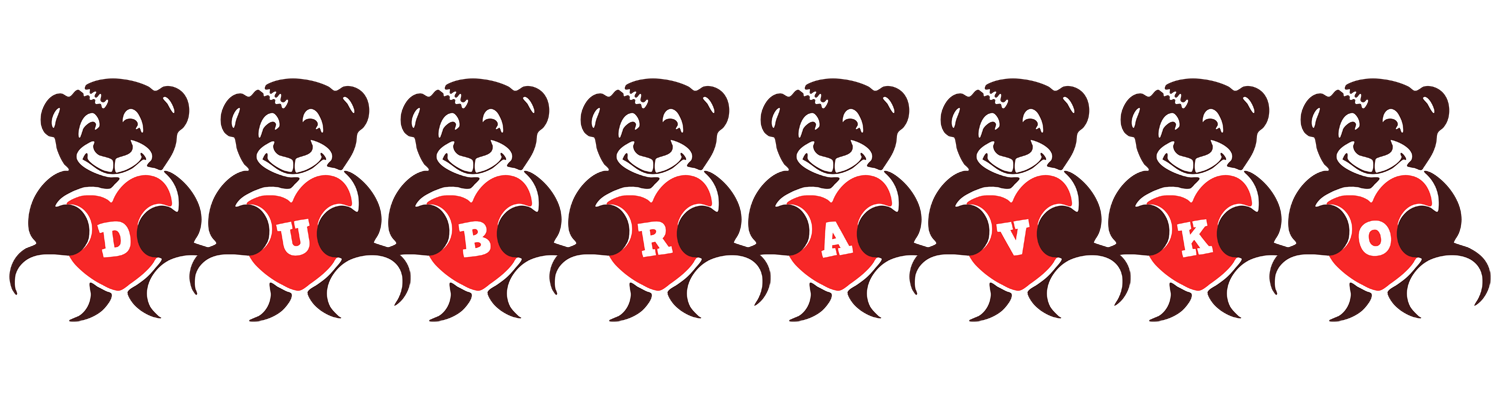 Dubravko bear logo