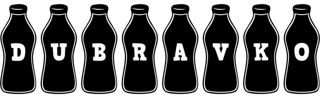 Dubravko bottle logo