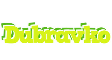 Dubravko citrus logo