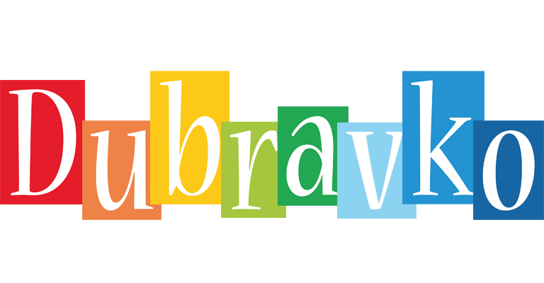 Dubravko colors logo