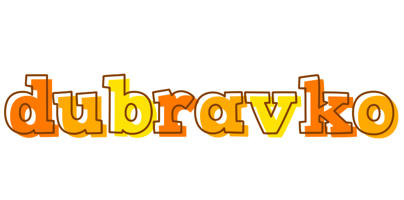 Dubravko desert logo