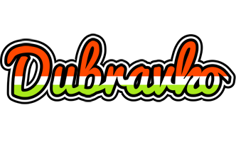 Dubravko exotic logo