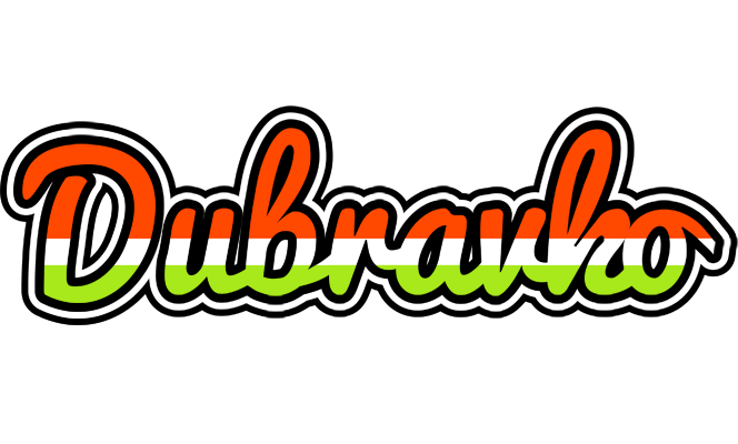 Dubravko exotic logo