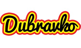 Dubravko flaming logo