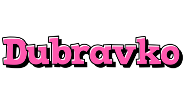 Dubravko girlish logo