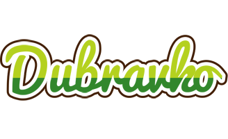 Dubravko golfing logo