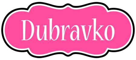 Dubravko invitation logo