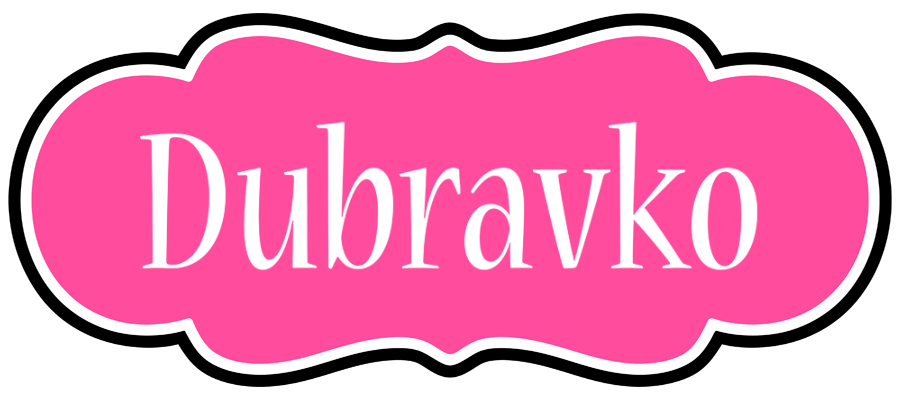 Dubravko invitation logo