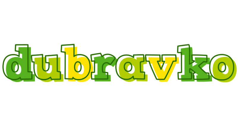Dubravko juice logo