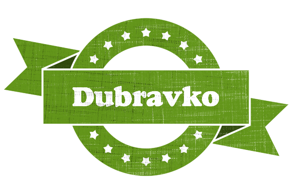 Dubravko natural logo