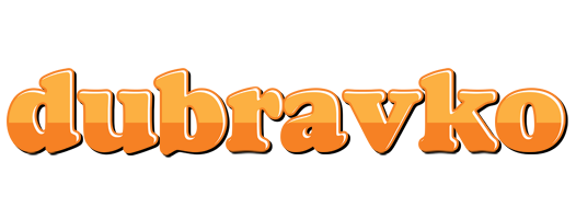 Dubravko orange logo