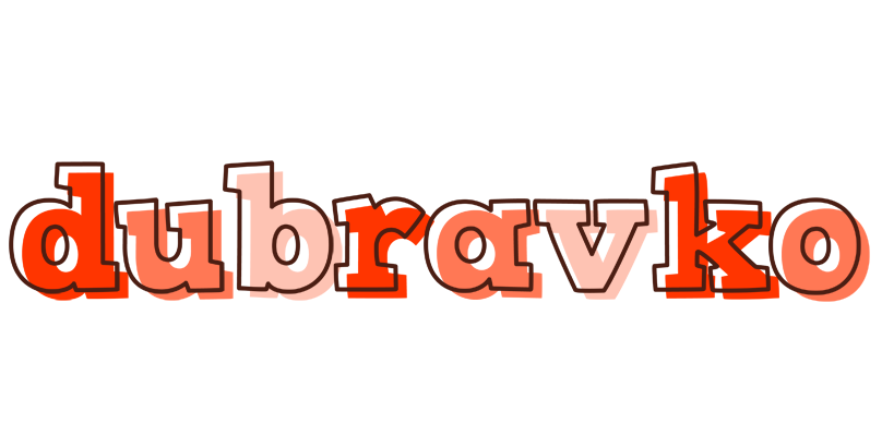 Dubravko paint logo