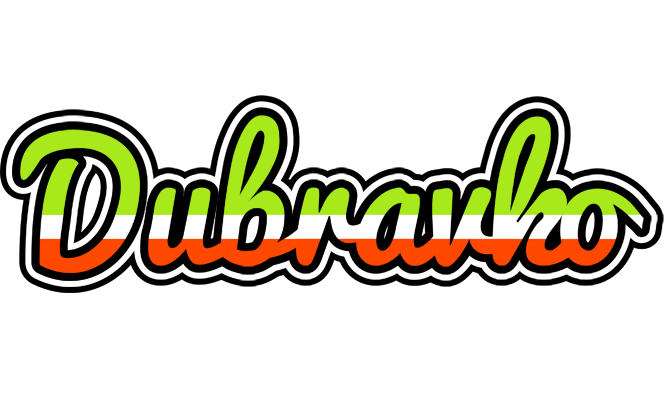 Dubravko superfun logo