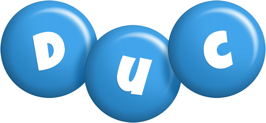 Duc candy-blue logo
