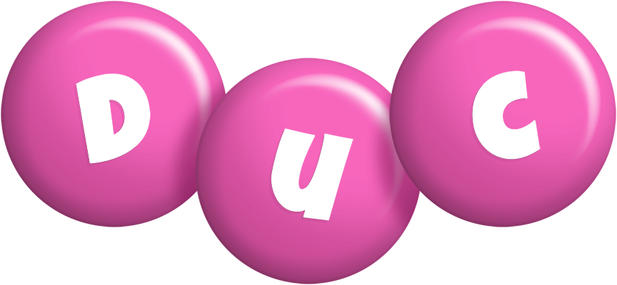 Duc candy-pink logo