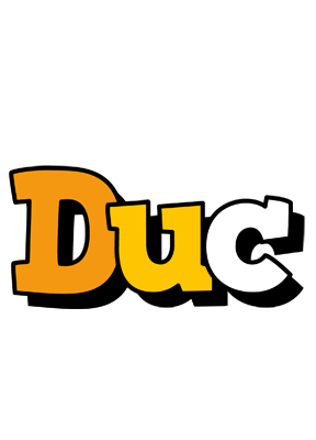 Duc cartoon logo
