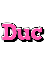 Duc girlish logo