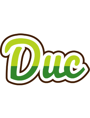 Duc golfing logo