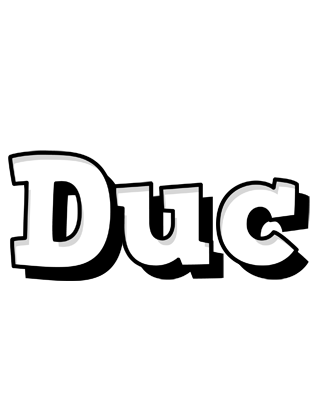 Duc snowing logo