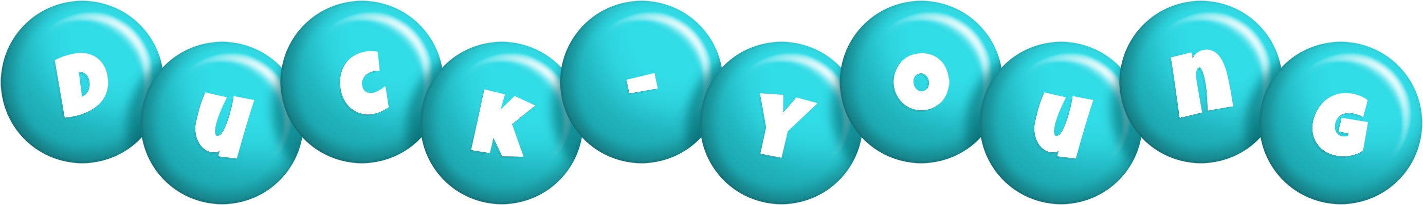 Duck-Young candy-azur logo