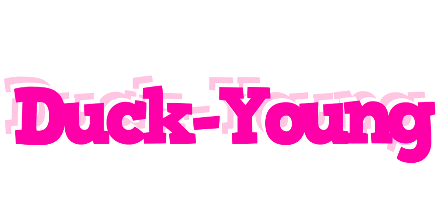 Duck-Young dancing logo