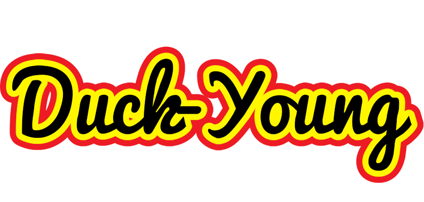 Duck-Young flaming logo