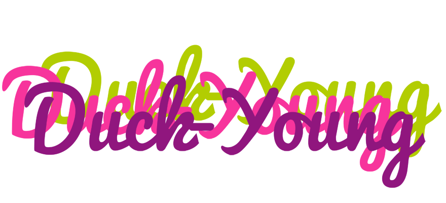 Duck-Young flowers logo