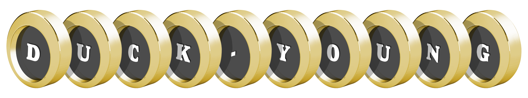Duck-Young gold logo