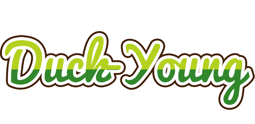 Duck-Young golfing logo
