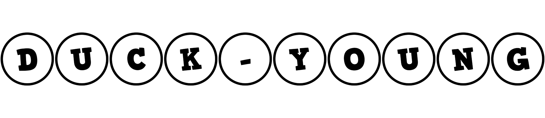 Duck-Young handy logo