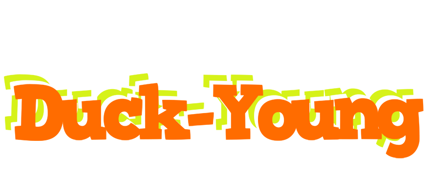 Duck-Young healthy logo