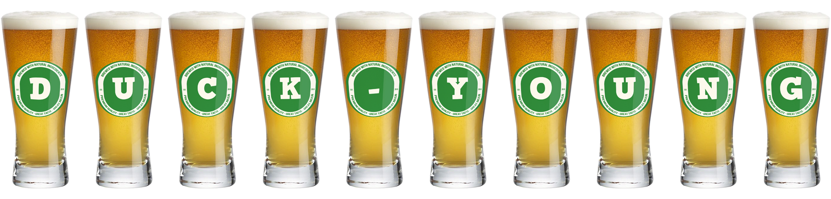 Duck-Young lager logo