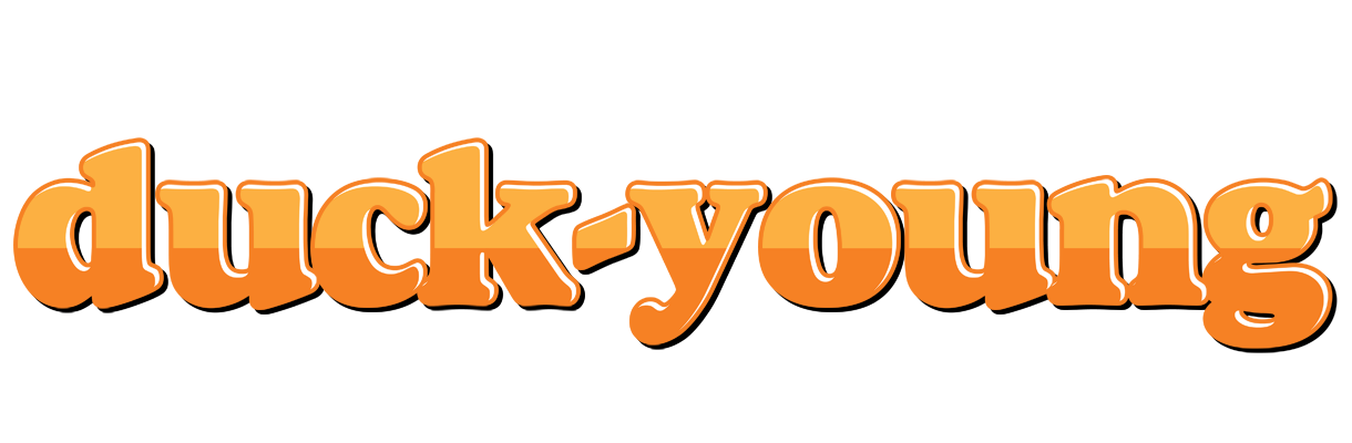 Duck-Young orange logo