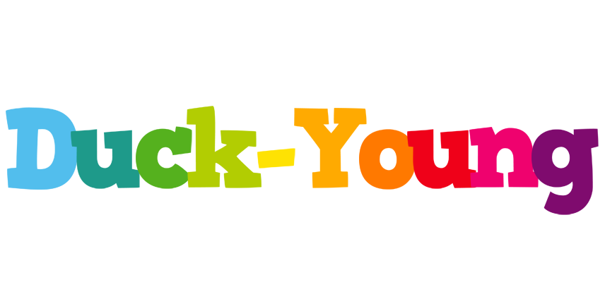 Duck-Young rainbows logo