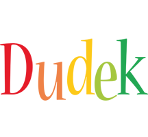 Dudek birthday logo