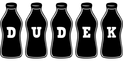 Dudek bottle logo